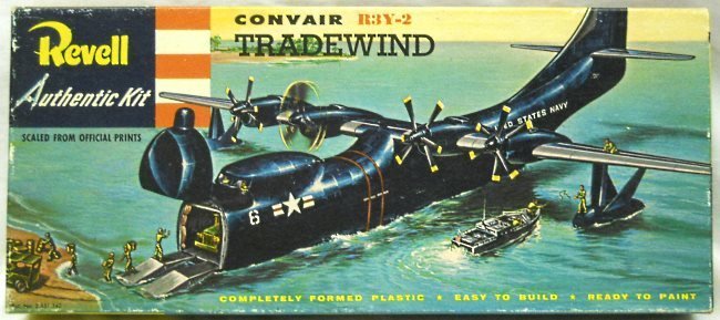 Revell 1/168 Convair R3Y-2 Tradewind 'S' Issue - (R3Y2), H238-98 plastic model kit